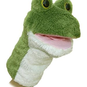 Aurora Interactive Frog Hand Puppet: Playful Learning Toy