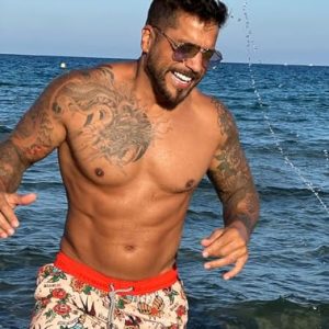 maamgic Mens Retro Swim Trunks – 80s 90s Vintage Style