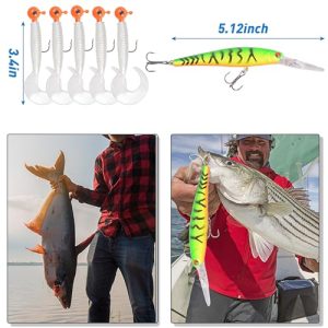 180pcs Saltwater Fishing Gear – Complete Tackle Kit