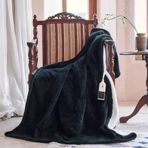 Heated Blanket Electric Blanket Throw – 50″ x 60″