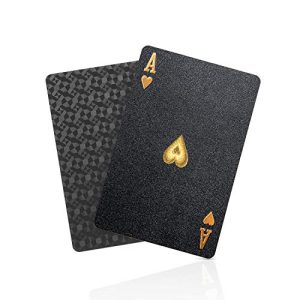 BIERDORF Diamond Black Waterproof Playing Cards