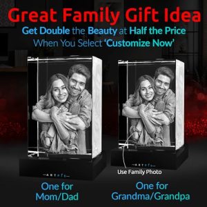Custom 3D Crystal Photo: Unique Personalized Gift