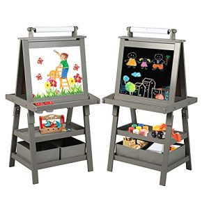 Kinder King 3-in-1 Kids Art Easel: Creative Haven with Storage
