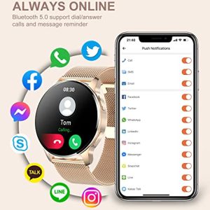 Iaret Smart Watch for Women: Stylish and Functional Fitness Tracker