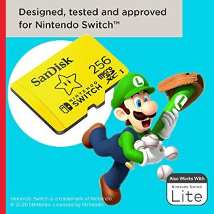 SanDisk 256GB microSDXC: Expand Your Nintendo Switch