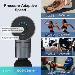arboleaf Mini Massage Gun – Portable Deep Tissue Massager