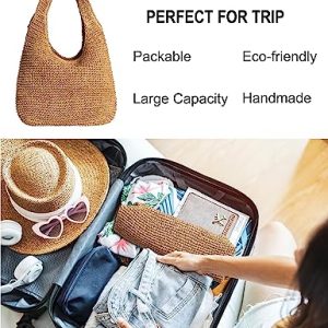 Women’s Large Beach Woven Tote Bag