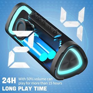 Vanzon V40 Portable Bluetooth Speaker - 24W Loud Stereo