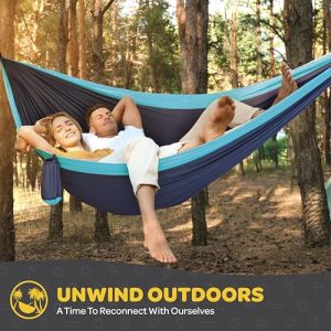 Durable Hammock – 500 lb Capacity Portable Camping Chair