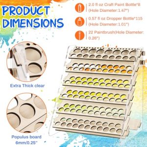 DoubleFill Paint Organizer: Ultimate Painting Storage Solution