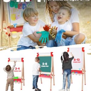 JOYOOSS Kids Wooden Art Easel: Creative Masterpiece for Young Artists