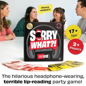 Sorry What – Hilarious Lip Reading Party Game