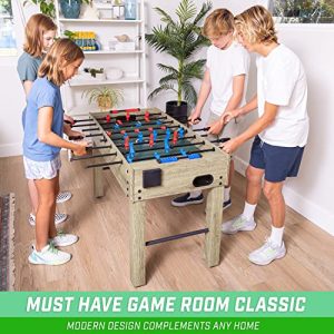 GoSports 48″ Oak Finish Foosball Table: Ultimate Game Room Fun