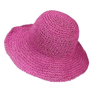 Women's Floppy Straw Beach Hat