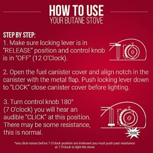 Grill Boss 90057 Dual Fuel Portable Camping Stove