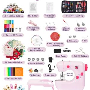 Gleamkid Portable Sewing Machine: Ideal for Beginner Crafters