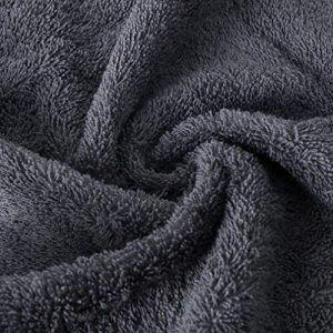 Sunshinejing 3-Piece Bath Towel Set in Grey