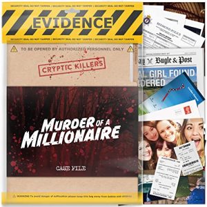 Cryptic Killers Unsolved Murder Mystery Game