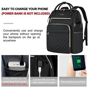 VANKEAN 17 Inch Laptop Backpack: Stylish Work Bag for Women and Men