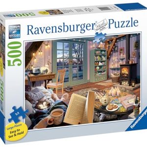Ravensburger Cozy Retreat Puzzle: Family Fun Edition