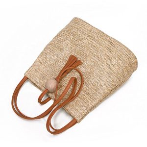 GL-Turelifes Round Straw Bag