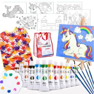 J MARK Kids Acrylic Paint Set: Complete Painting Kit
