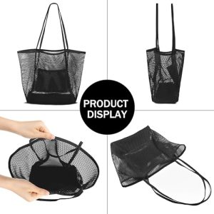 Mesh Tote Beach Bag