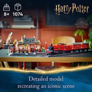 Harry Potter Hogwarts Express & Hogsmeade Station Building Set