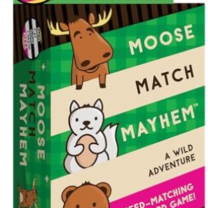 Moose Match Mayhem Card Game: Wild Speed-Matching Fun