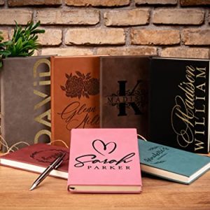 Personal Leather Journal Notebooks – Chestnut Color