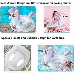 Toddler Pool Floats - Inflatable Raft with Handles