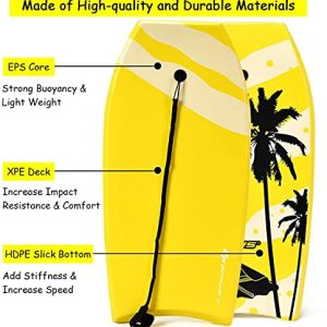 Goplus Beach Boogie Boards with EPS Core