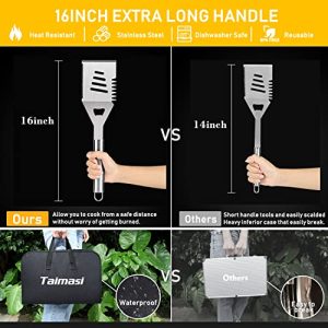 34Pcs BBQ Grill Accessories Tools Set – Stainless Steel