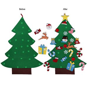DIY Felt Christmas Tree Set for Kids