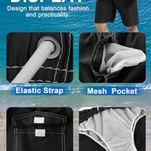 Men’s Swim Trunks Board Shorts – Quick Dry