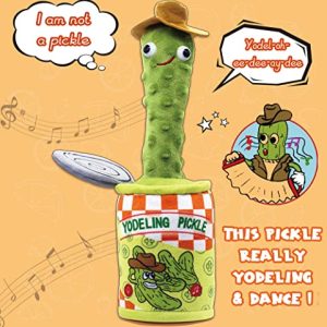 Talking Yodeling Pickle: Mimicking Singing Toy