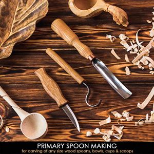 BeaverCraft S14 Wood Carving Knives Kit - Spoon Carving Tools