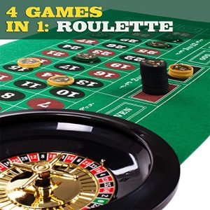 Brybelly 4-in-1 Casino Night Game Set