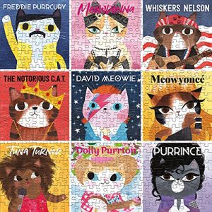 Mudpuppy Music Cats 500 Piece Family Puzzle