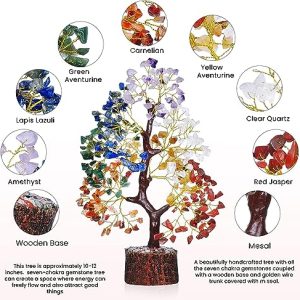 Chakra Crystal Tree: Handmade Healing Decor