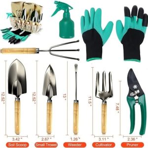 Stainless Steel Heavy Duty Gardening Tool Set – Complete Kit