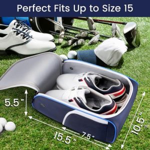 YOREPEK Golf Shoe Bag - Multi-Pocket Design