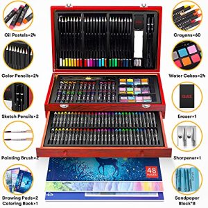 iBayam Deluxe Art Set: Complete 150-Piece Drawing Kit