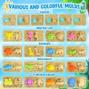 31Pcs Beach Sand Toys – Complete Sandcastle Kit