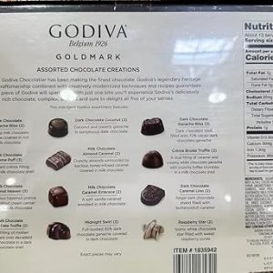 Godiva’s Belgium Goldmark Chocolates