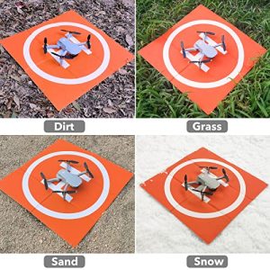 SYMIK LP500 Drone Landing Pad 20”: Waterproof Helipad