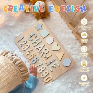 Personalized Name Puzzle for Toddlers – Educational Toy