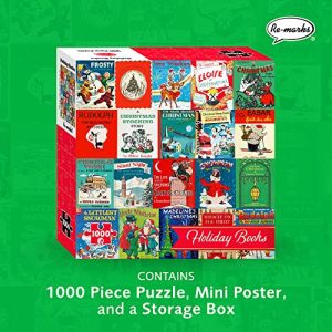 Re-marks Holiday Books Puzzle - 1000 Pieces