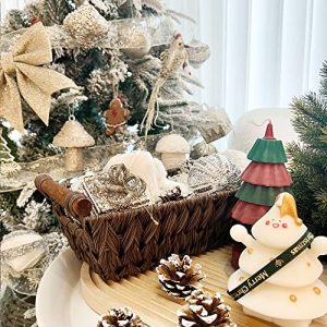 GRANNY SAYS Waterproof Wicker Storage Baskets – 2-Pack