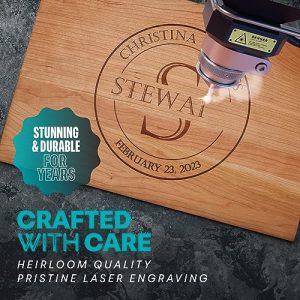 Blue Ridge Mountain Gifts Personalized Wood Cutting Board